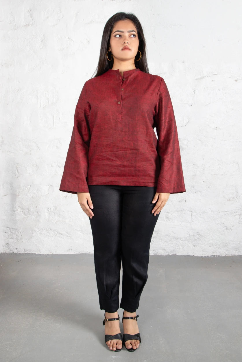 EcoThread linen dress made from 100% pure linen